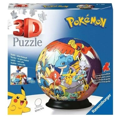 3D Puzzle Pokémon (72 ks)