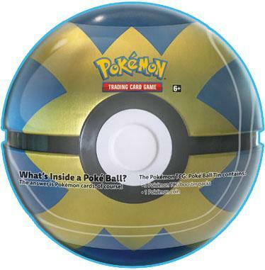 Pokémon Quick Ball Tin (modro-žltý)