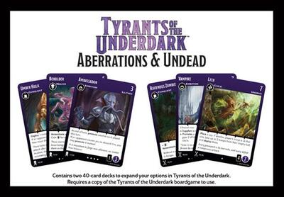 Tyrants of the Underdark: Aberrations & Undead exp.