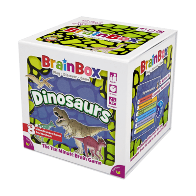 Brainbox Dinosaurs EN (v kocke, v kostce)