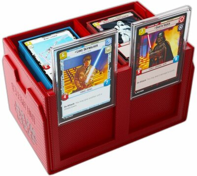 Krabička na karty Gamegenic Double Deck Pod Star Wars: Unlimited RED