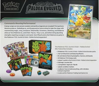 Pokémon: Paldea Evolved Elite Trainer Box