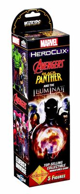 Marvel Heroclix: Avengers Black Panther and the Illuminati Booster Pack 