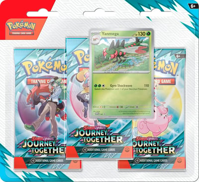 Pokémon: Yanmega 3-Pack Blister Journey Together