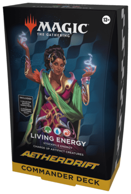 Aetherdrift Commander Deck - Living Energy - Magic: The Gathering