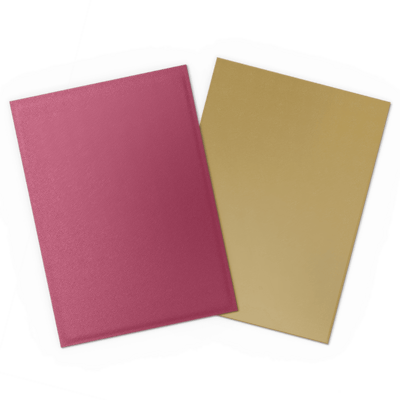 Obaly Dragon Shield Standard Size - Matte Dual Pomegranate & Gold (100 ks)