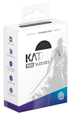 Obaly Ultimate Guard KATANA Sleeves Standard Size Obsidian(100ks)