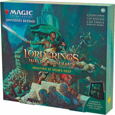 The Lord of the Rings: Tales of Middle-earth Scene Box - Aragorn at Helm's Deep