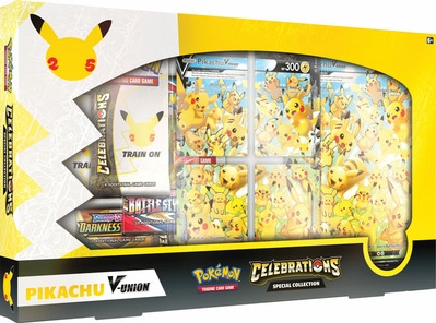 Pokémon Pikachu V-Union Box 25th Anniversary Celebrations Special Collection