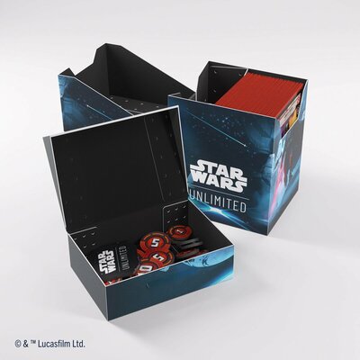 Krabička na karty Gamegenic Soft Crate Star Wars: Unlimited DARTH VADER