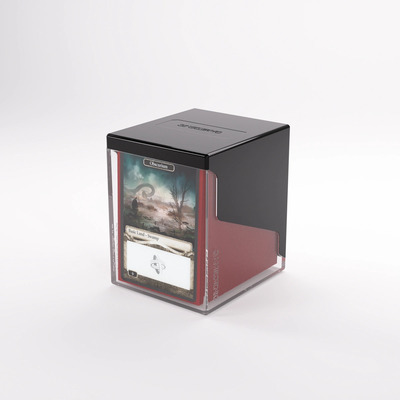 Deck box Gamegenic Bastion 100+ XL Black/Clear
