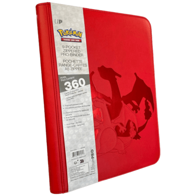 UltraPRO: Pokémon Elite Series Charizard Album 9-pocket Zippered Pro-Binder 
