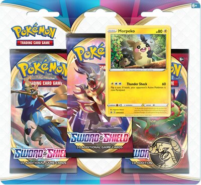 Pokémon: Morpeko 3-pack blister Sword and Shield