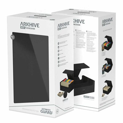 Krabička na karty Ultimate Guard Arkhive 800+ Standard size XenoSkin BLACK