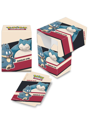 UltraPRO: Pokémon Snorlax & Munchlax Full-View Deck box