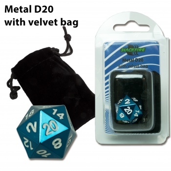 Kocka k20 metal spindown with velvet blue bag 