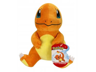 Plyšová figúrka Pokémon sediaci Charmander 20cm