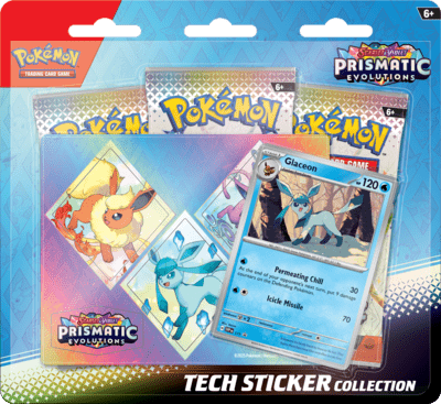 Pokémon: Prismatic Evolutions Tech Sticker - Glaceon 