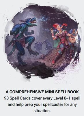D&D RPG 5.5E Trove 1 Spell Cards: Levels 0–1