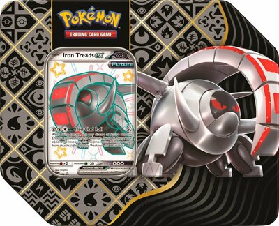 Pokémon: Iron Treads Paldean Fates Premium Art Tin 