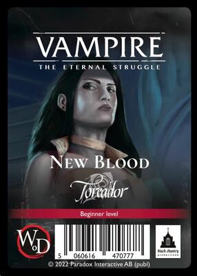 Vampire: The Eternal Struggle: Toreador - New Blood preconstructed intro deck