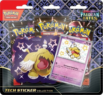 Pokémon: Paldean Fates Tech Sticker - Greavard