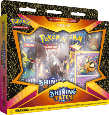 Pokémon: Dedenne  - Shining Fates Sword & Shield 4.5 (February Pin Box)