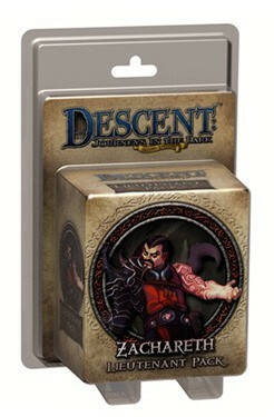 Descent: Journeys in the Dark (Second Edition): Zachareth Lieutenant Pack 