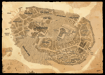Dračí Hlídka - mapa mesta Ithien