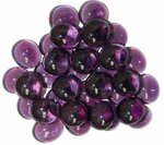 Chessex Gaming Glass Stones in Tube - Violet