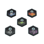 Nemesis: Lockdown Exploration token shields/protectors 3dPrint (30ks)