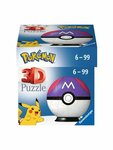 3D Puzzle Pokémon - Master Ball (54 ks)