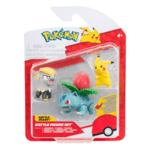 Figúrka Pokémon Battle Figure - PIKACHU, JANGMO-O, IVYSAUR