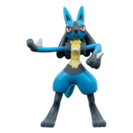 Figúrka Pokémon Battle Figure - SNIVY, PAWMI, LUCARIO