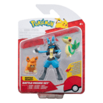 Figúrka Pokémon Battle Figure - SNIVY, PAWMI, LUCARIO