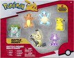 Figúrky Pokémon Battle figure multi pack - 6 ks