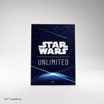Obaly Gamegenic Star Wars: Unlimited Art Sleeves SPACE BLUE (60 + 1 ks)