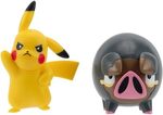 figúrky Pokémon Battle Figure set 2-pack Pikachu & Lechonk 5cm