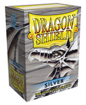 Obaly Dragon Shield standard size - Silver 100 ks