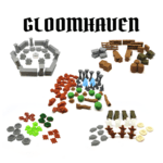 Gloomhaven: Full Scenery Pack 3dPrint (139 ks)
