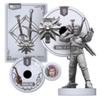 Unmatched Witcher - Steel & Silver