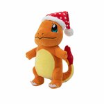 Plyšová figúrka Pokémon - Charmander v zimnej čiapke 20cm 