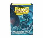 Obaly Dragon Shield Standard size - Matte Midnight Blue 100 ks