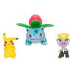 Figúrka Pokémon Battle Figure - PIKACHU, JANGMO-O, IVYSAUR