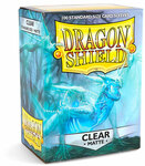 Obaly Dragon Shield Standard size - Matte Clear 100 ks