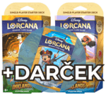 Disney Lorcana: 2x Starter Deck (Into the Inklands) + darček Booster Pack Into the Inklands